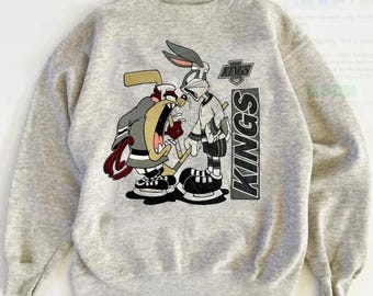 Vintage Los Angeles Kings Sweatshirt Crewneck, Los Angeles Kings Fan shirt, Hockey Tee, Los Angeles Kings hockey shirt, Kings Ice Hockey