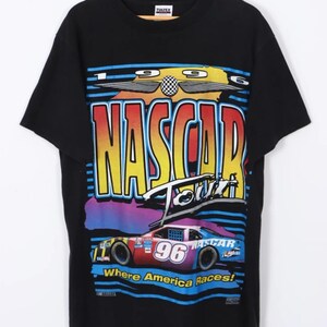Vintage 1996 NASCAR Tour Racing T-Shirt, 90s Nascar T-Shirt, 90s Nascar Shirt, 90s Nascar Tee, Gift For Father, Gift For Mother