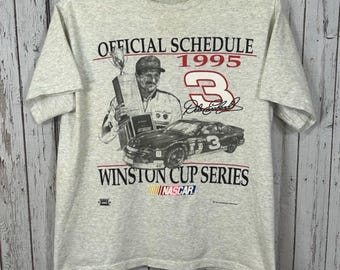 Vintage 1995 Dale Earnhardt Nascar Racing T-Shirt, Dale Earnhardt Shirt, 90s Nascar Shirt, 90s Nascar Tee, Gift For Father, Gift For Mother