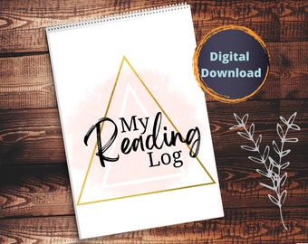 Leselogbuch zum Ausdrucken: 8,5 x 11 Journal (PDF Download)