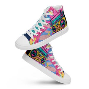 Herren High Top Canvasschuhe