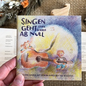 music cd Singing starts at zero 14 catchy tunes with great music for kids from 0-6 years Accompany small children with songs throughout the day image 6