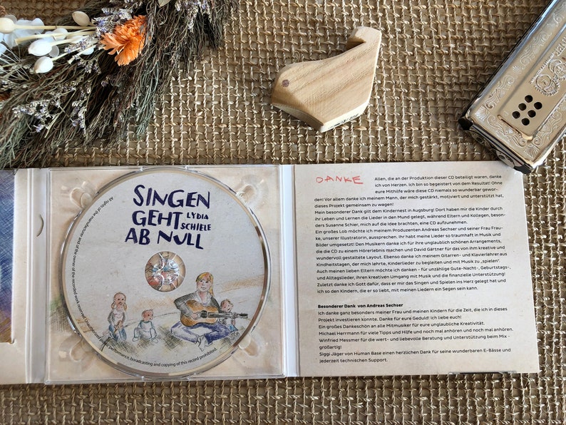 music cd Singing starts at zero 14 catchy tunes with great music for kids from 0-6 years Accompany small children with songs throughout the day image 4