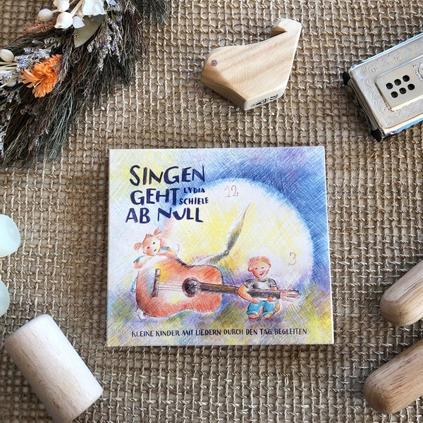 Musikcd "Singen geht ab null"; 14 Ohrwürmer mit toller Musik für Kids von 0-6 Jahren; Kleine Kinder mit Liedern durch den Tag begleiten;