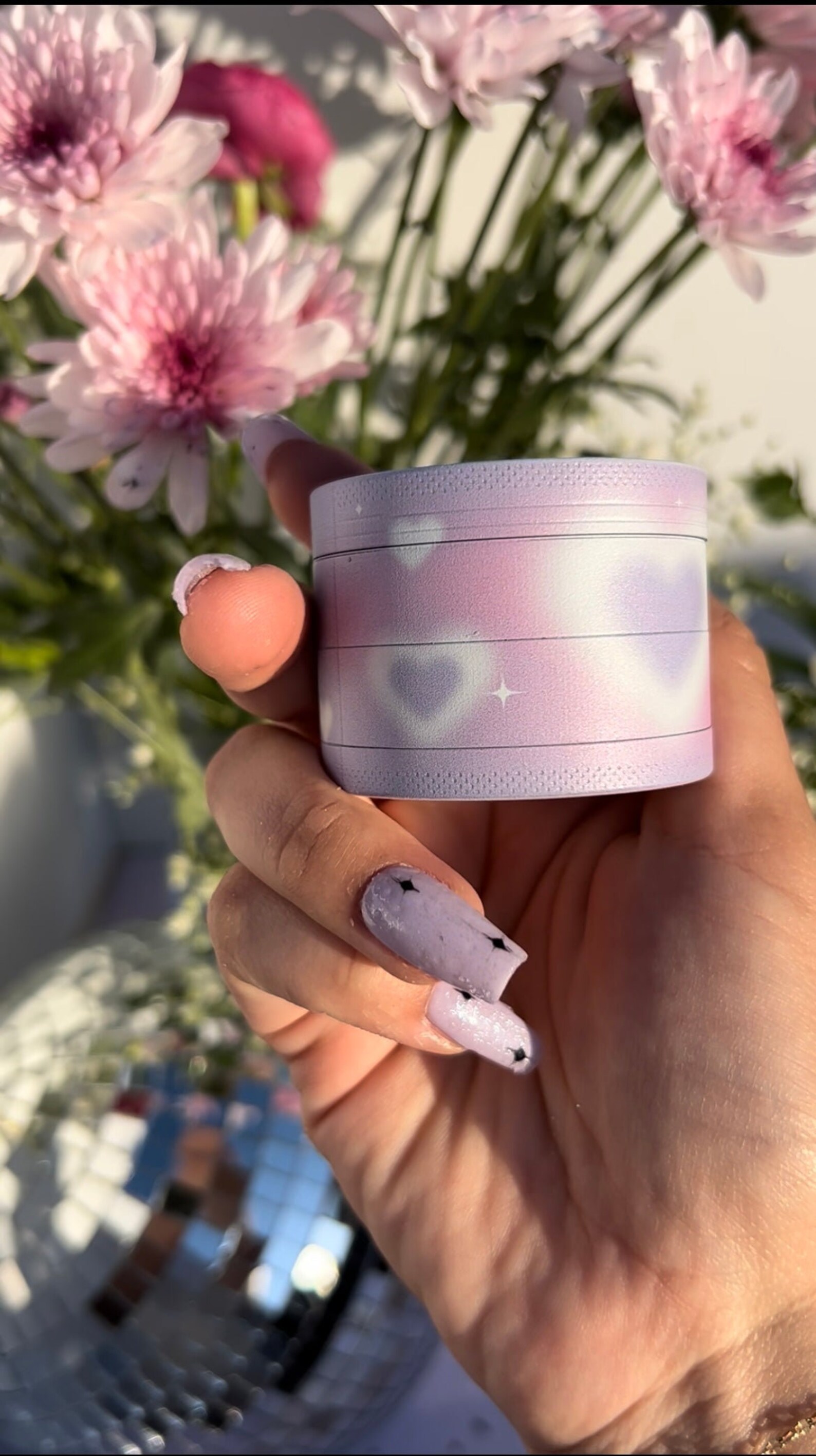 Lavender Haze Cute Girly Herb Grinder Etsy