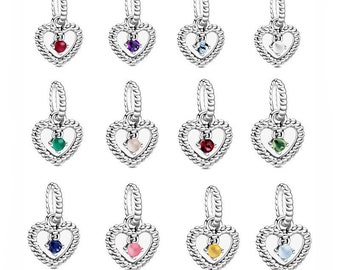 Pandora Charms Birthstone - Etsy
