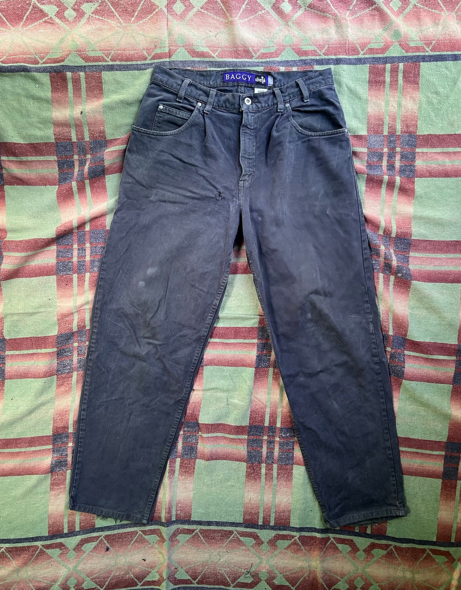 Levis Silvertab Baggy - Etsy Levis Silvertab Baggy - Etsy