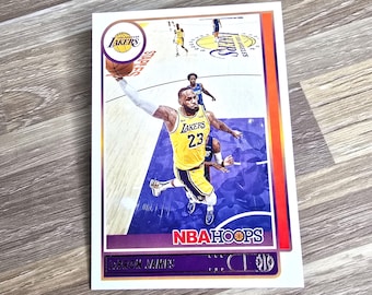 lebron james autographed basketball cards