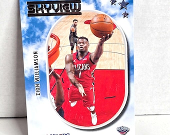 Zion Williamson Basketball Card Panini Hoops No. 25