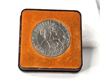 Silver Coin 1977 Gb Queen Elizabeth