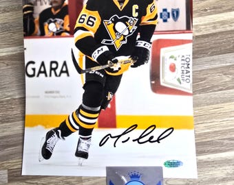 Mario Lemieux NHL Signed Hockey Photo with Authentication