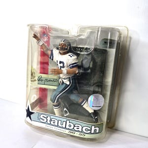 Roger Staubach Figure NFL Football Mcfarlane in Box 2007
