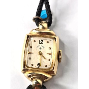 14k Gold Filled Lady Elgin Watch 1950s