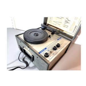 Vintage Vinyl Record Player Califone 1960s