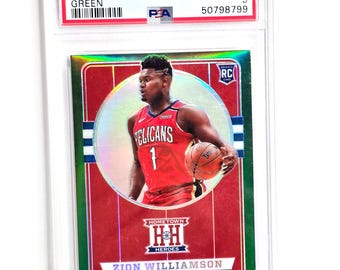 Zion Williamson 2019-20 Panini NBA Hoops Premium Stock #296
