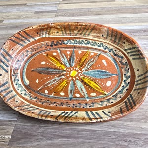 Vintage Native American Pottery Dish