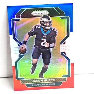 Jalen Hurts Football Card 2021 Panini Prizm No. 221