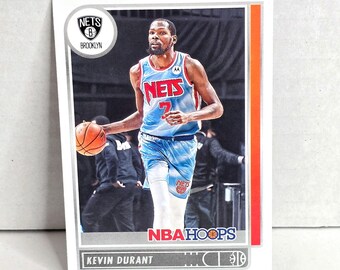 Kevin Durant Basketball Card 2021 Panini Hoops No. 87