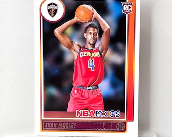 Evan Mobley Rookie Basketball Card Cleveland Cavaliers 2021-22 Panini Hoops