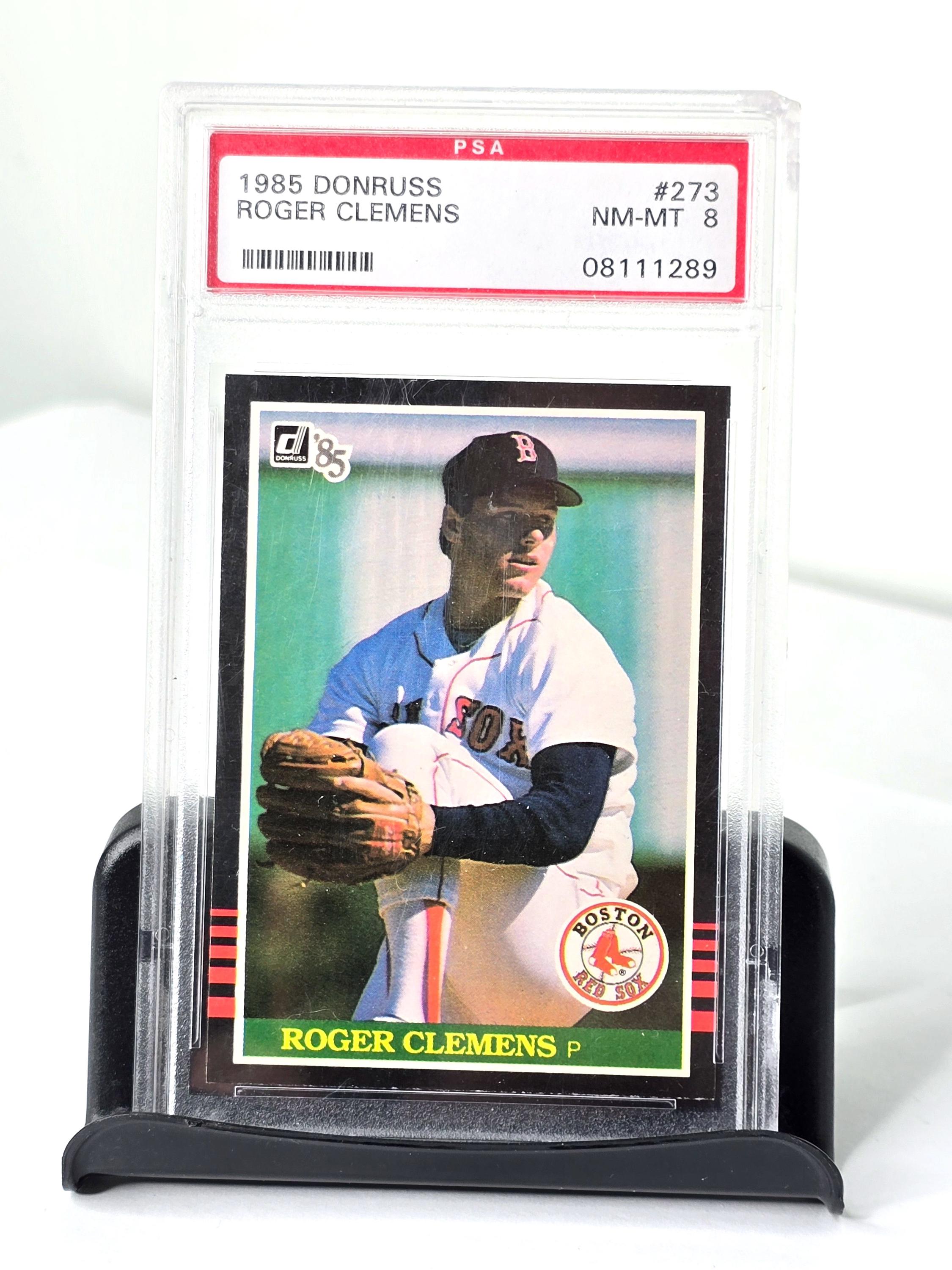 Roger Clemens Boston Red Sox Card 1985 Donruss PSA Graded - Etsy