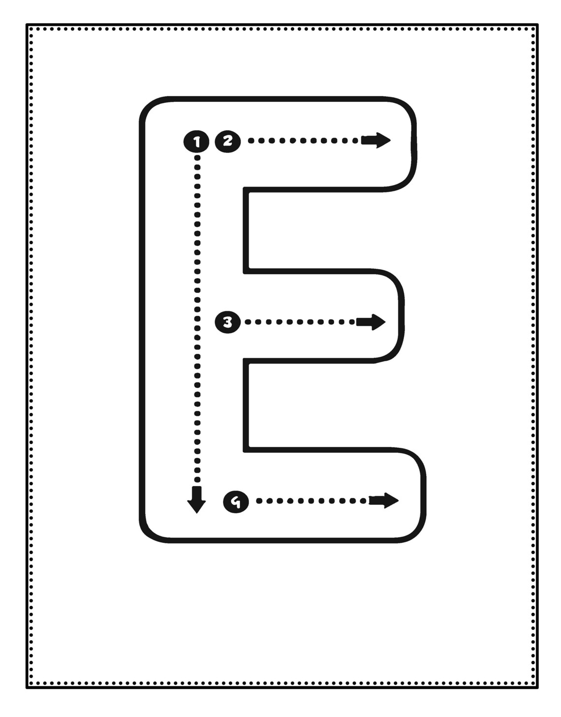 Letter E Alphabet Pack Alphabet Worksheets Digital Download Alphabet