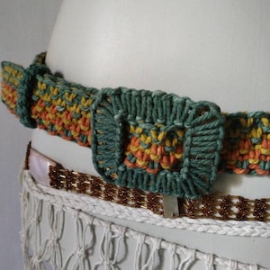 Macrame Boho belt - Handmade Belt - Bohemian Style Belt -minimalist belt-Hippie Style Belt - Wide Waist Belt - Tie Up Belt - Valentines gift