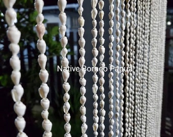 Broken white shells curtains ,Shell Curtain for Doorway: Window Curtains,Ocean Breeze,Shell Door,Boho Garland,Shell Room Divider