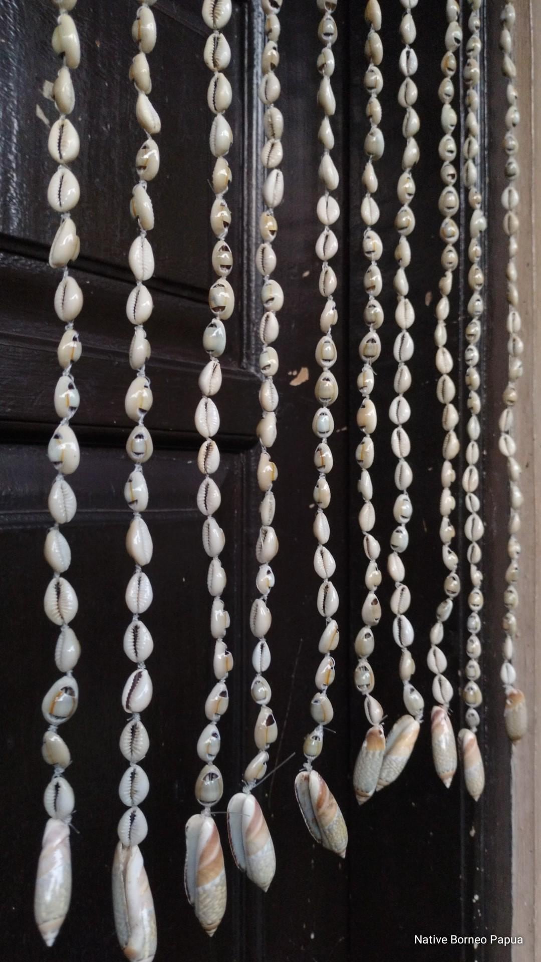 Cowrie Shell Curtain: Boho Doorway Divider, Ocean Decor - Etsy