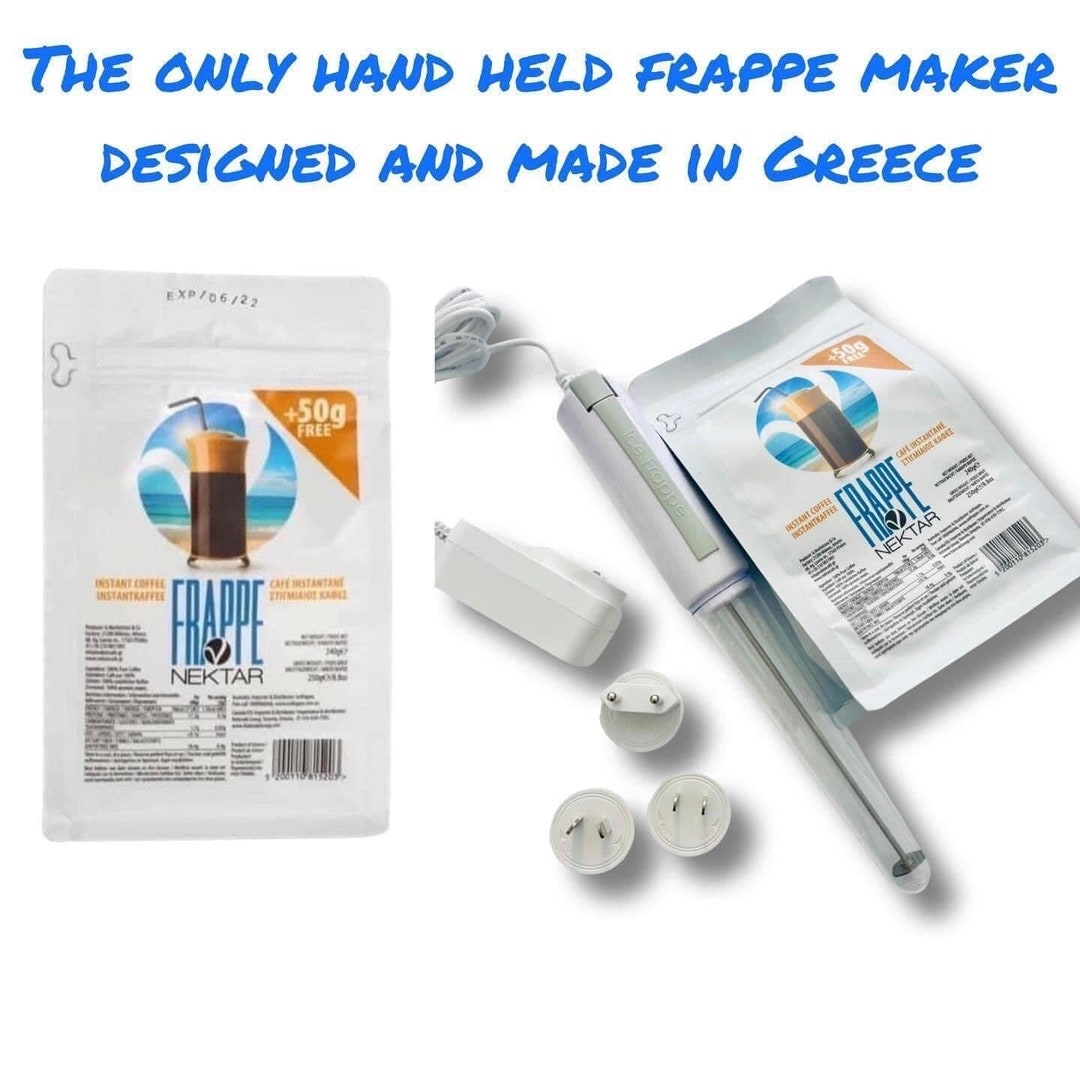 Handheld Mixer Frappe Made in Greece Etsy