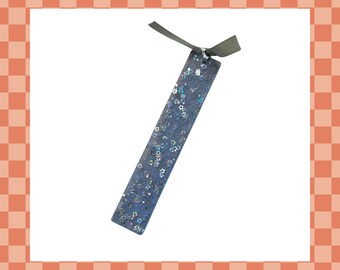 Large Cute Glitter Bookmark- Fun Bookmark- Cute Bookmark- Bookmark