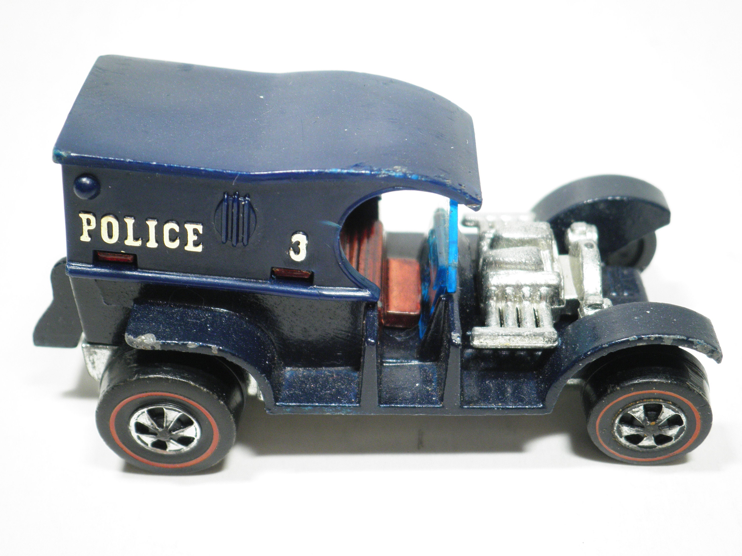 Hot Wheels Redline 1969 Paddy Wagon, Hong Kong HK Base, Original