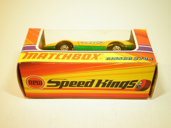 Matchbox Cars Speed Kings K 42 Nissan 270X Gloednieuw in originele