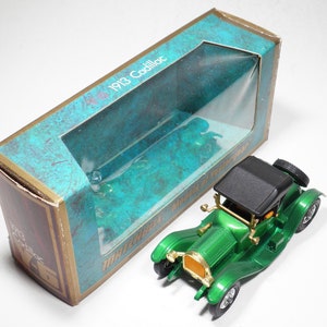 Matchbox Models of Yesteryear, No Y-4 1909 Opel Coupe, Green Variant, Mint with Original H Box, Lesney, Vintage, Made in England