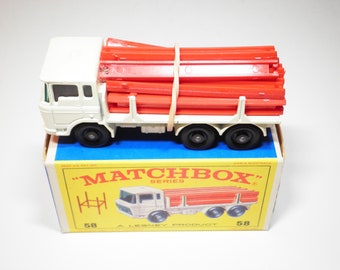 12 Boîtes D'allumettes Vintage Lesney – Voitures Et Camions – Angleterre