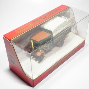 Matchbox Models of Yesteryear, Y-27 1922 Foden Steam Wagon &quot;Joseph Rank&quot;, Green, Mint with Original I Box, Lesney, Vintage, Made in England