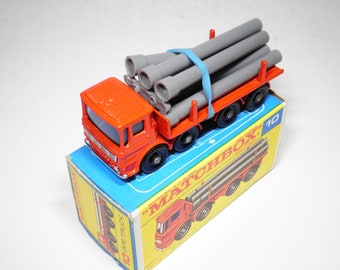 Matchbox Superfast #37 Skip Truck (Type J, 74-76) - Boîte Reproduction, Neuf