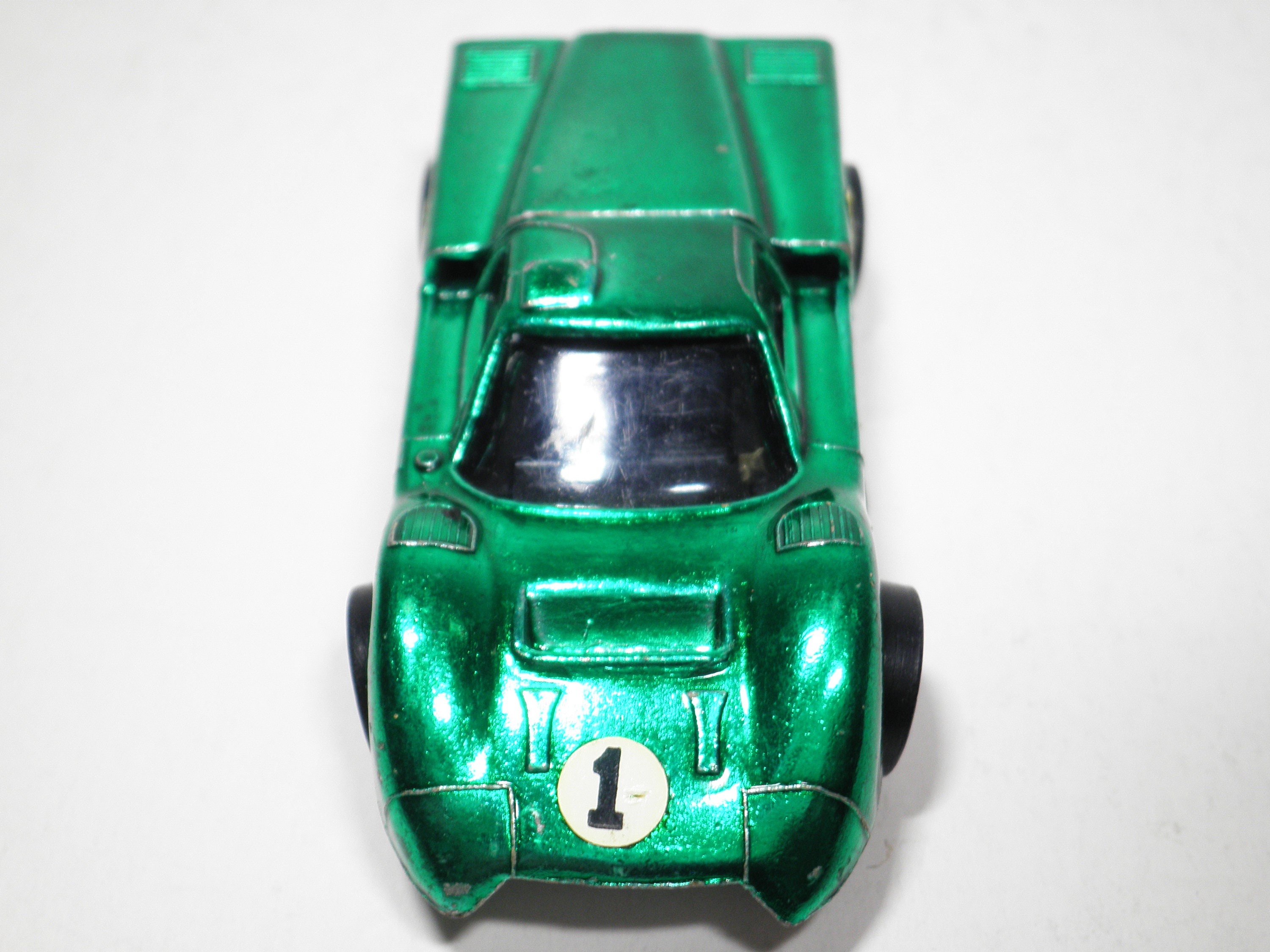 Hot Wheels Redline 1967 Ford J-car, Green, USA Base