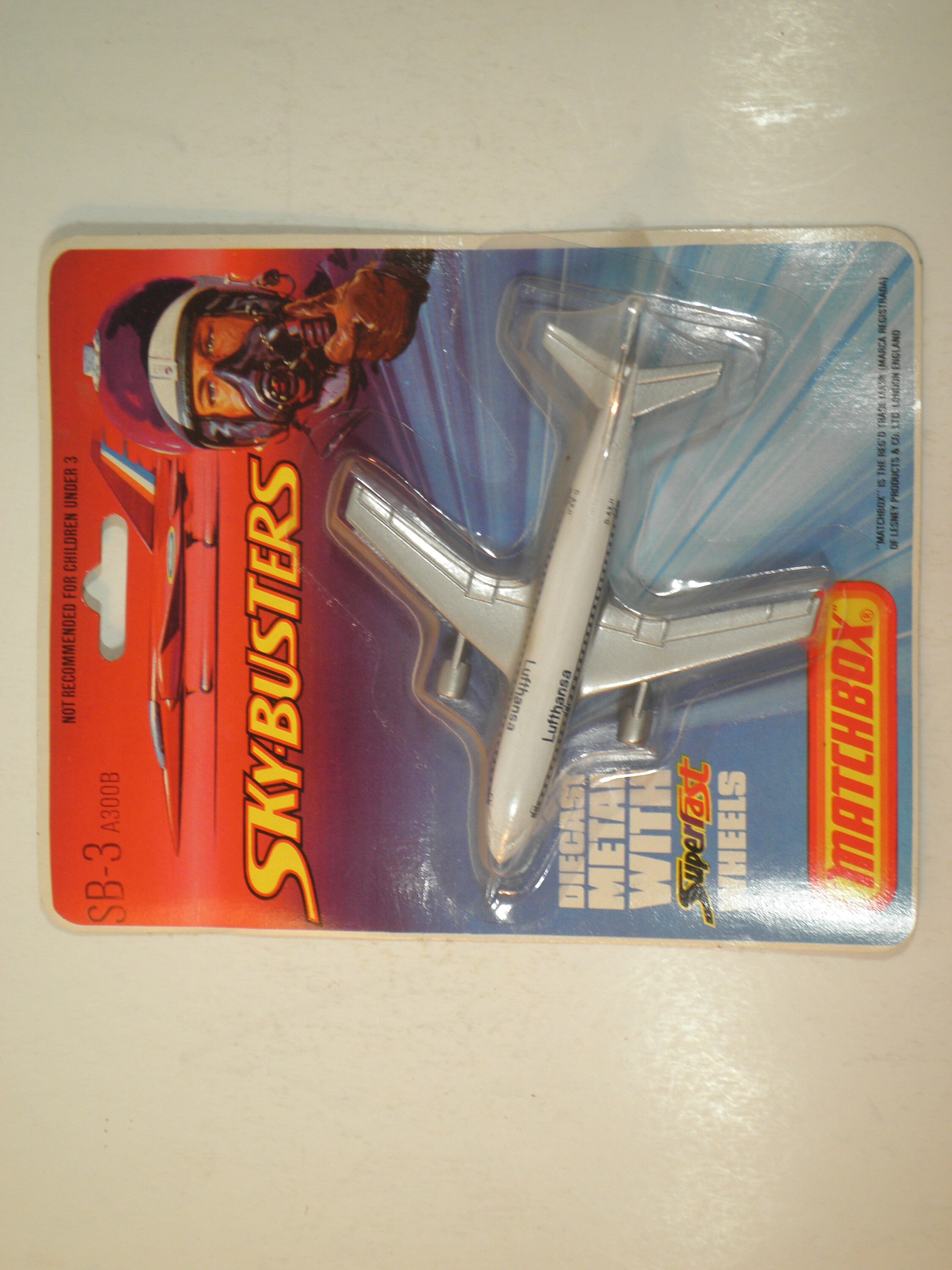 Matchbox Cars Sky Busters SB3 Airbus A300D Lufthansa Variant Etsy
