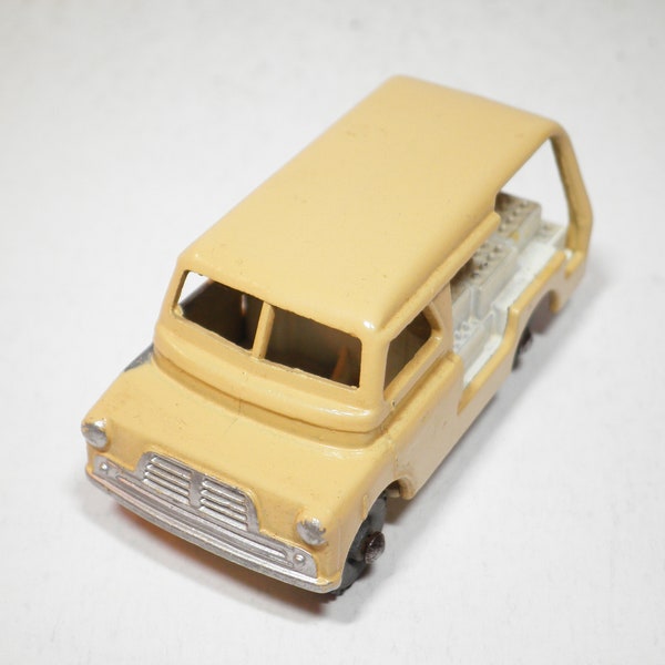 Matchbox "Series" No. 29 Bedford Milk Delivery Van, Crimped Axles, NO box, Vintage, Made in England, Lesney Products
