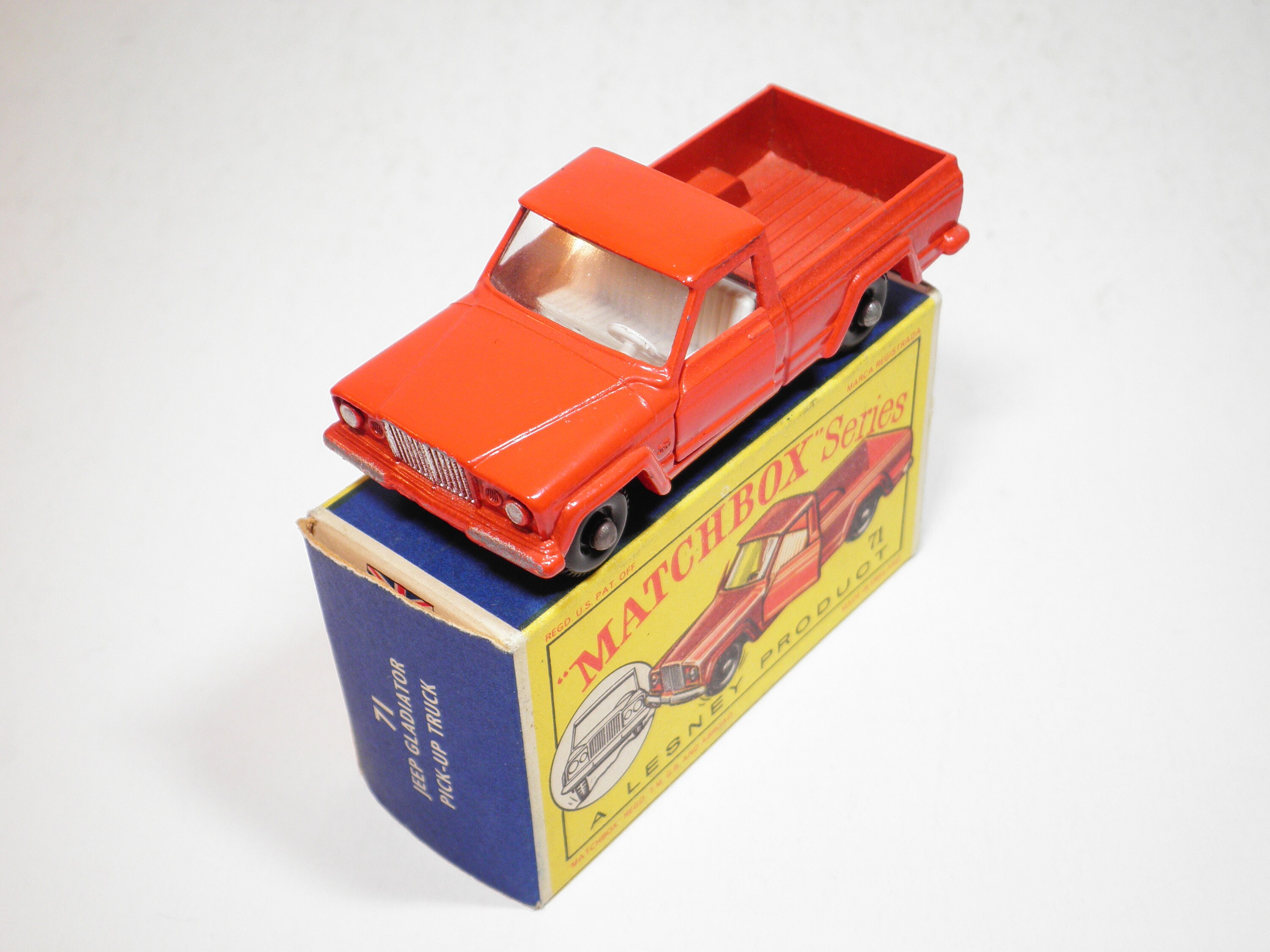 ミニカー MATCHBOX No.71 JEEP GLADIATOR PICK-UP Matchbox 
