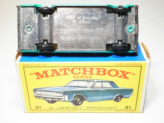 Matchbox series No. 31 Lincoln Continental Like 