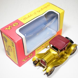 Matchbox Models of Yesteryear, No Y-6 1913 Cadillac, Mint with Original F Box, Lesney, Vintage, Made in England
