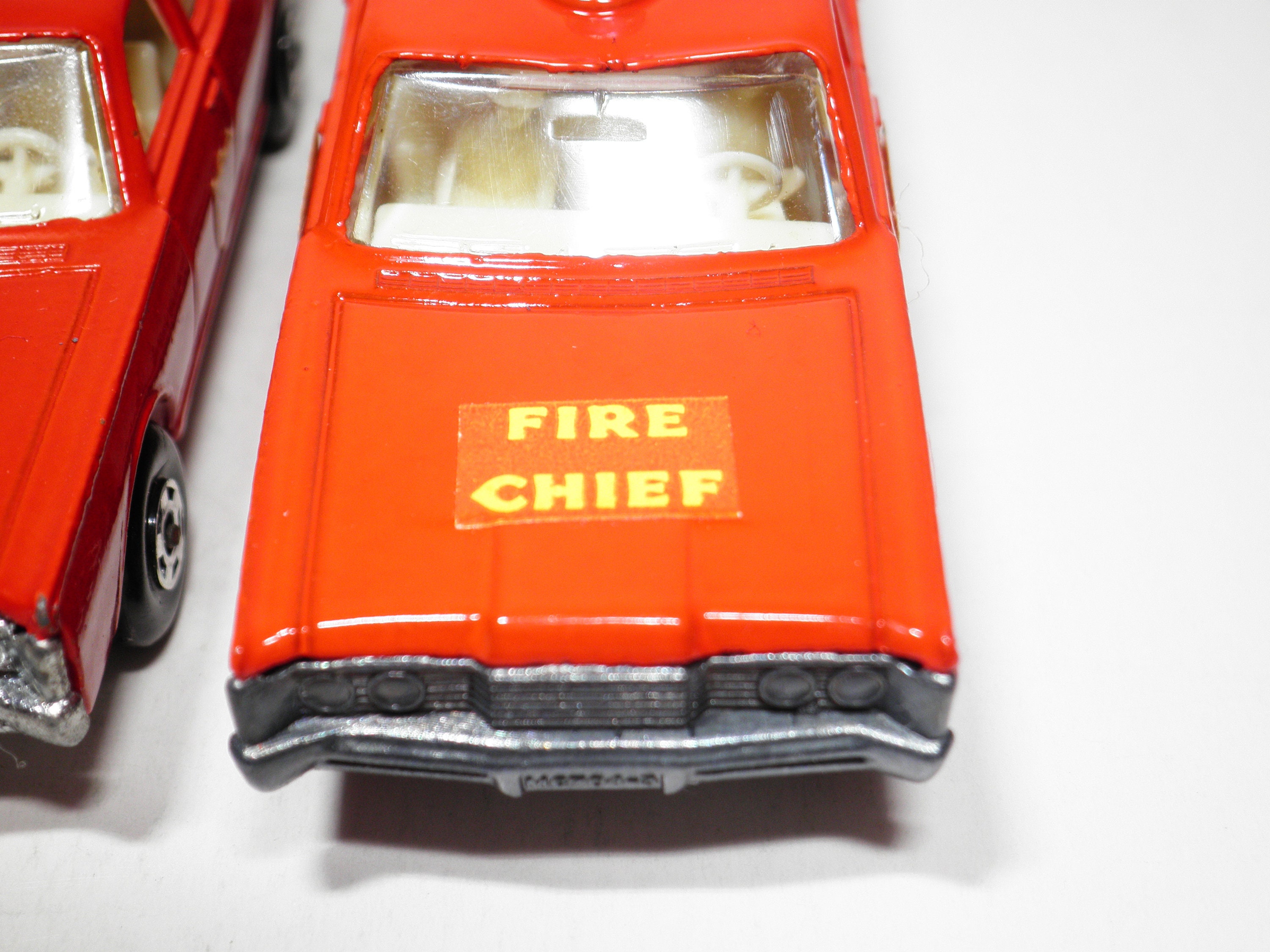 Matchbox Superfast No 59 Fire Chief Cars 2 variantes differentes comme neuf NO BOXES Lesney vintage Made in England Etsy France