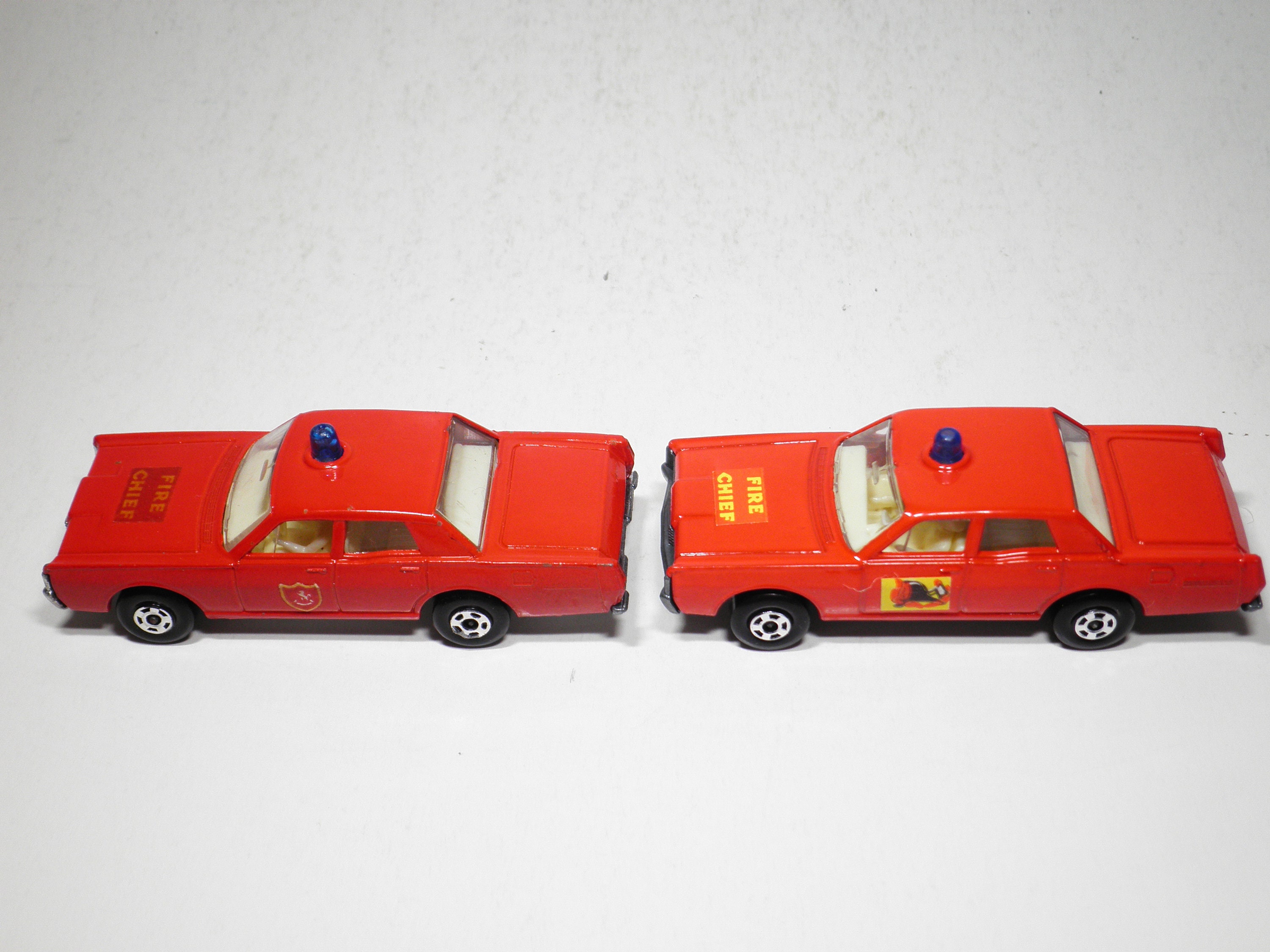 Matchbox Lesney Superfast Mercury Fire Chief No 59 or 73 1