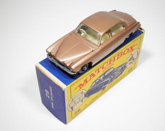 Vintage 1960 Lesney Matchbox #41 Diecast D-type Jaguar - Etsy