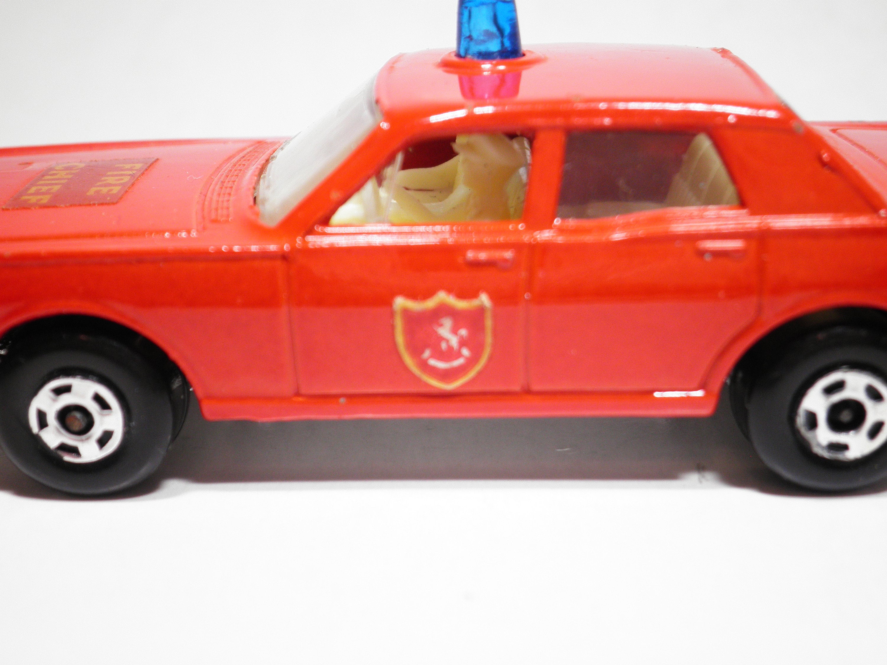 Matchbox Superfast No 59 Fire Chief Cars, 2 Different Variants