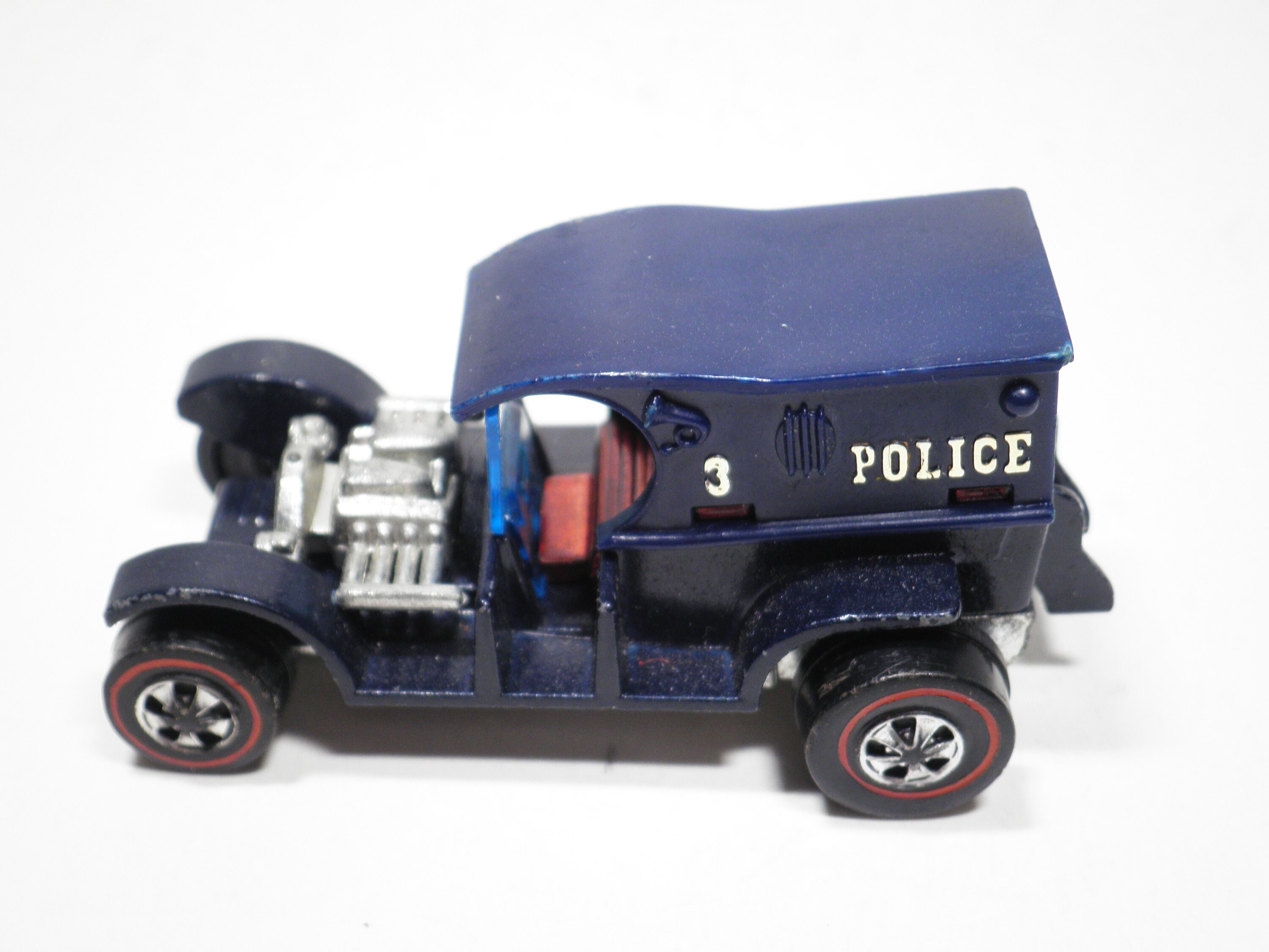 Hot Wheels Redline 1969 Paddy Wagon, Hong Kong HK Base, Original