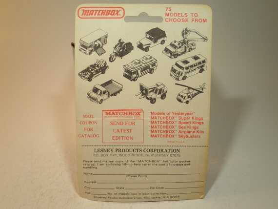 Matchbox Superfast N°61 - Wreck Truck (dépanneuse) - Occasion - Mint