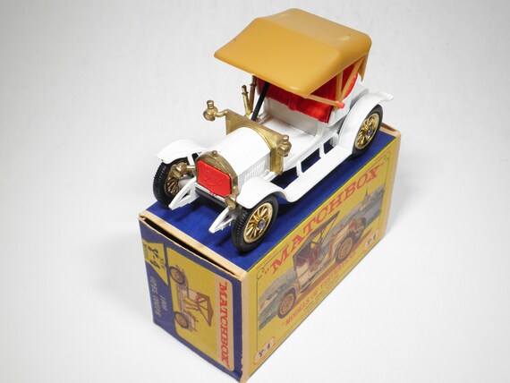 Matchbox Models of Yesteryear, No Y-4 1909 Opel Coupe, White