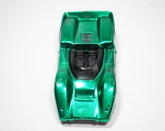 Hot Wheels Redline 1968 Mclaren M6A, Green, USA Base, Original